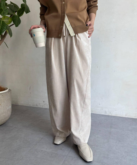 Velour Easy Pants