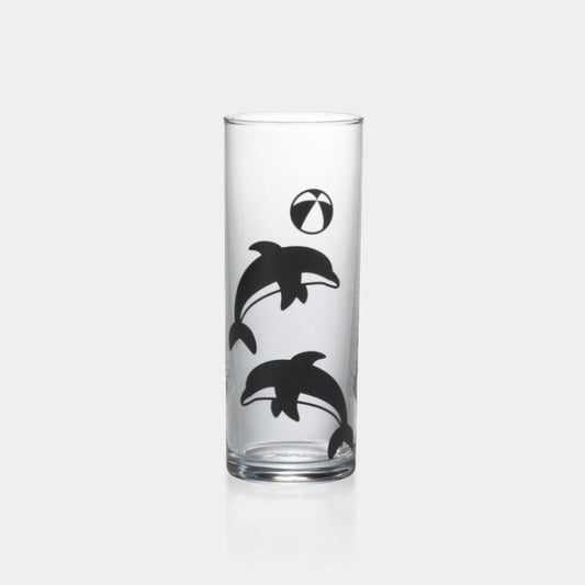 Animal-shaped Dolphin Pattern Glass Cup