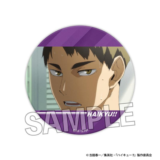 Haikyu!! Scene Image Glitter Tin Badge 17