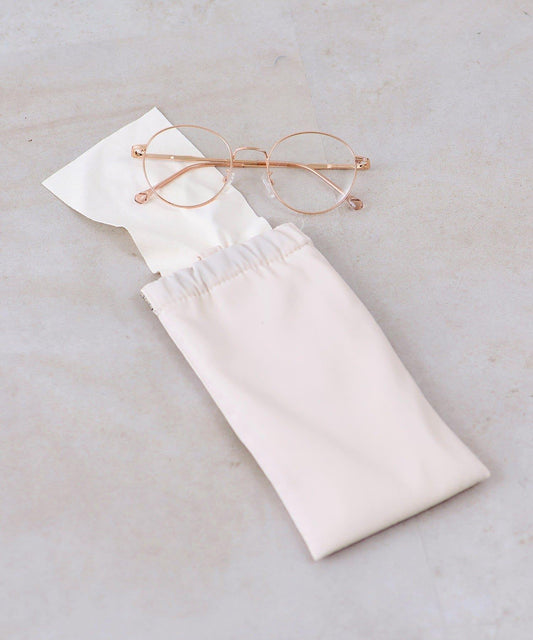 Eyeglass Case with Cleaner