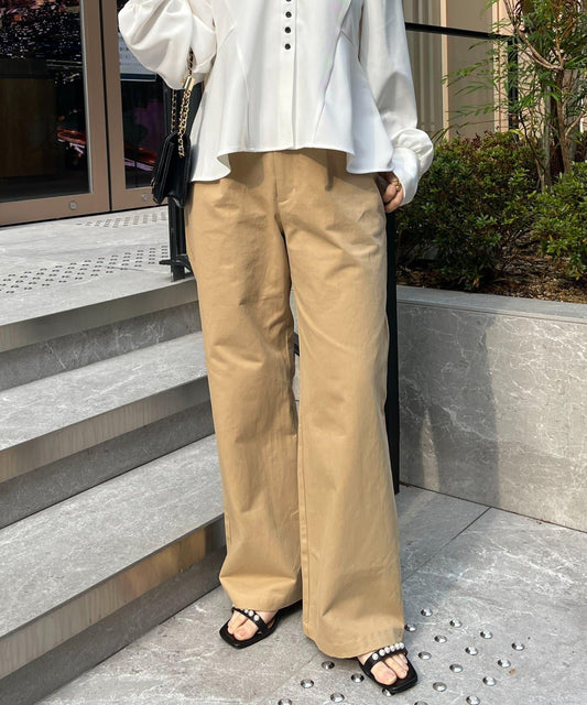Straight Chino Pants