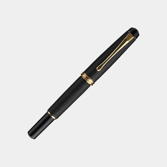 Kuretake Fountain Brush Pen Yume Ginga Genuine Leather Black