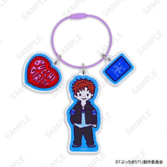 Bucchigiri?! Bee's Knees Acrylic Keychain (Asakanon Mahaho)