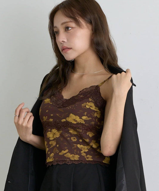 Lace Camisole with Padding
