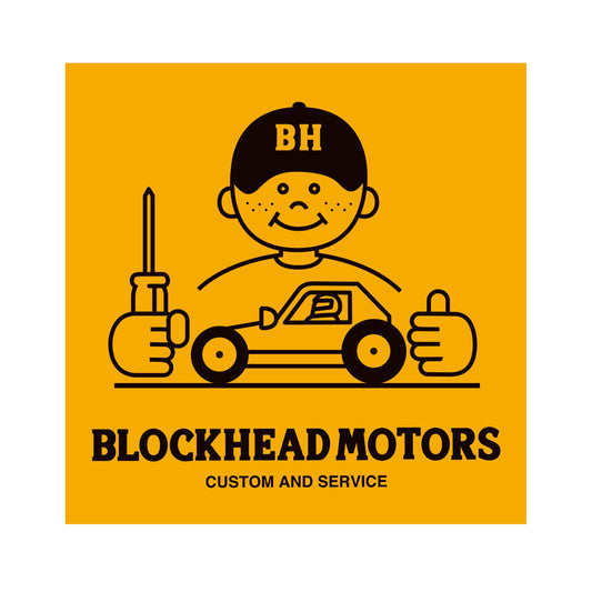 RC Boy Sticker / Yellow