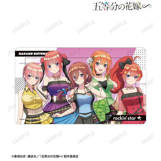 The Quintessential Quintuplets ∽ rockin’star Collab Newly Illustrated Group Rock Idol ver. Multi Desk Mat