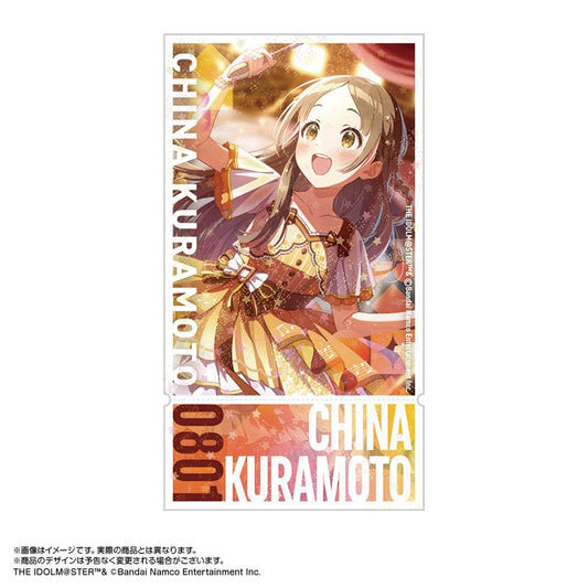 Gakuen Idolmaster Ticket-style Die-cut Sticker Kuramoto China