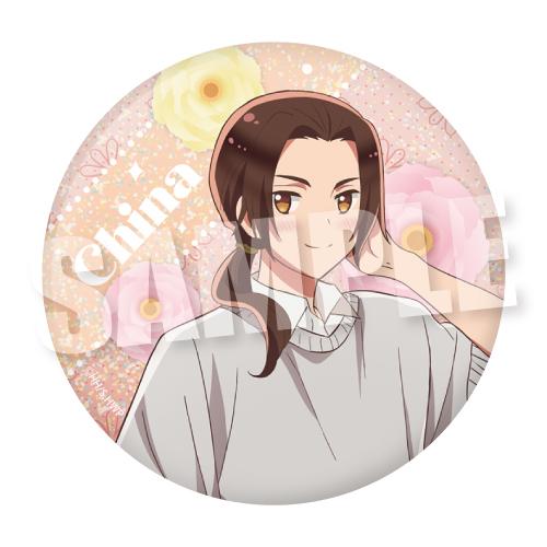 Hetalia World☆Stars_BIG Hologram Can Badge Pastel Flower Coord Ver. China