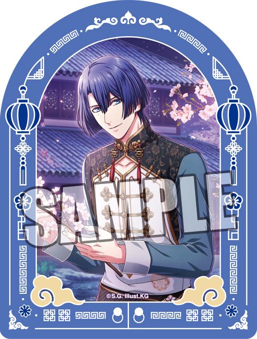 Uta no☆Prince-sama♪ Shining Live Satin Sticker - "The Moon Is Moistened by Flower Drops" Another Shot Ver. (Masato Hijirikawa)