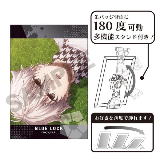 Blue Lock Art Can Badge - Nagi Seishiro (Jersey)