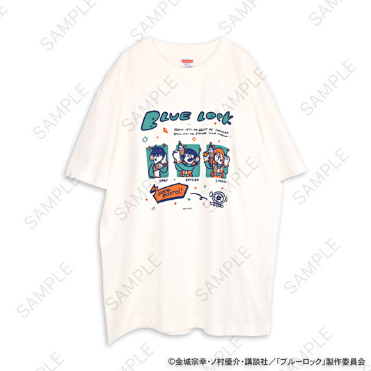 BLUE LOCK × Mizusawa Sekken Collaboration Big T-Shirt (Chase the Soccer Ball Alien!)