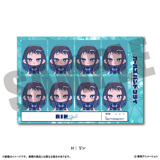 Girls Band Cry ID Photo-Style Sticker Vol.2 H Rin