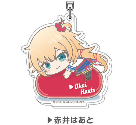 Hololive_Acrylic Keychain Hagumi-tsu Vol.2 03 Akai Haato AK