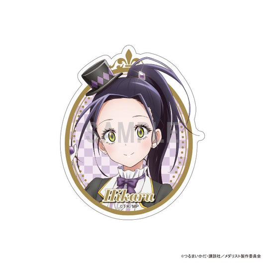 Medalist Die-cut Sticker - Okamisaki Hikaru (Magician ver)