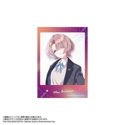 Gakuen Idolmaster Instant Photo-style Die-cut Sticker - Mao Arimura