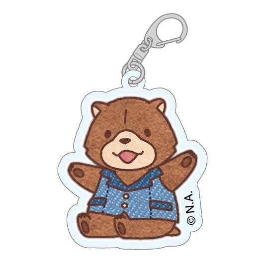 Rascal Acrylic Keychain Denim Design E