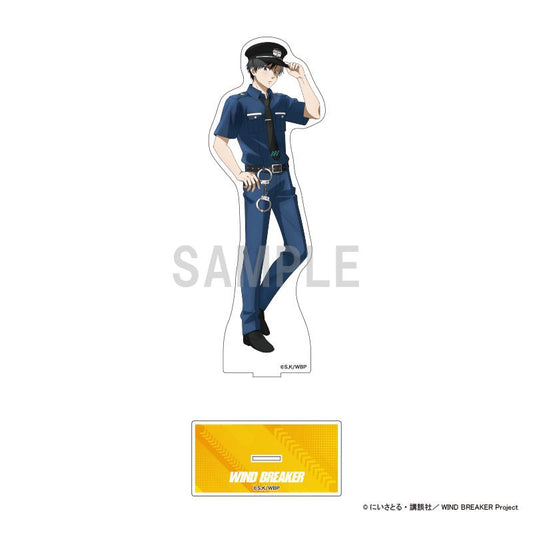 WIND BREAKER_BIG Acrylic Stand Sakura Haruka Police ver.