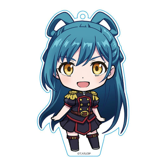 Mato Seihei no Slave - PuniKore! Keychain (with Stand) Azuma Himarin