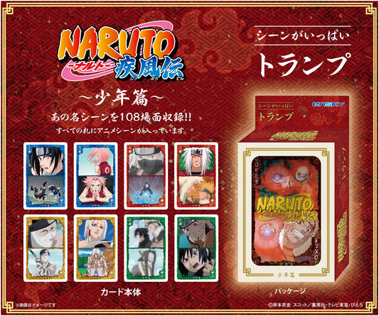 NARUTO - Naruto - Shippuden: Scenes Galore Playing Cards (Shonen Edition)