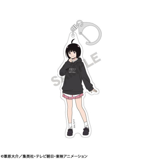 World Trigger_Full-Body Acrylic Keychain Chika Amatori Hoodie 2nd Edition