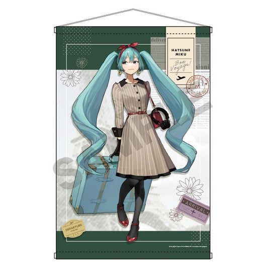 Hatsune Miku_B2 Tapestry Green
