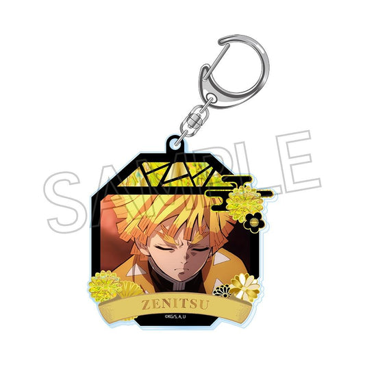 Demon Slayer Raden-style Series Acrylic Keychain Vol.4 Zenitsu Agatsuma