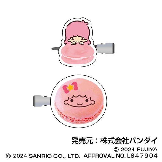 Sanrio Characters Macaron Hair Clip 08 Lala (Little Twin Stars)