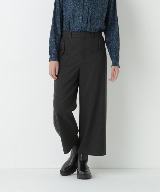 Multi-size Available TOP Twill Gaucho Pants