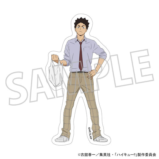 Haikyu!! Die-cut Sticker / Iwaizumi Hajime - Lunch Break