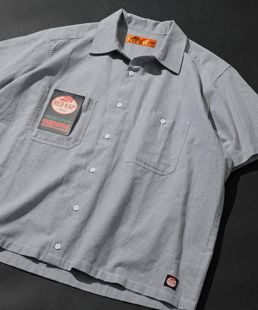 New Color Added Limited Edition Oxford Cropped Length Short Sleeve Shirt