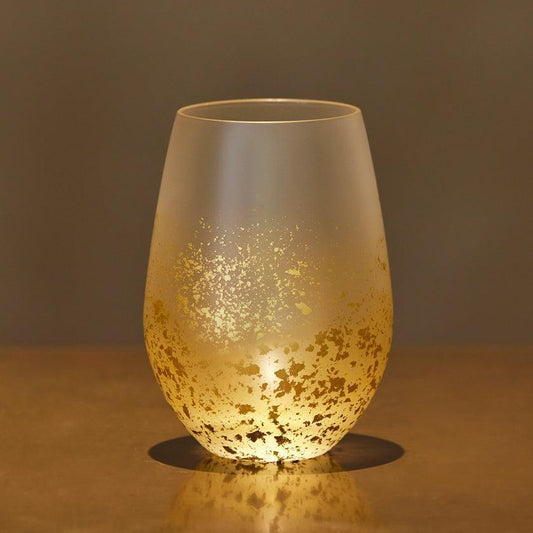 Stardust Akari Water Glass | Kanazawa Gold Leaf | Hakuichi