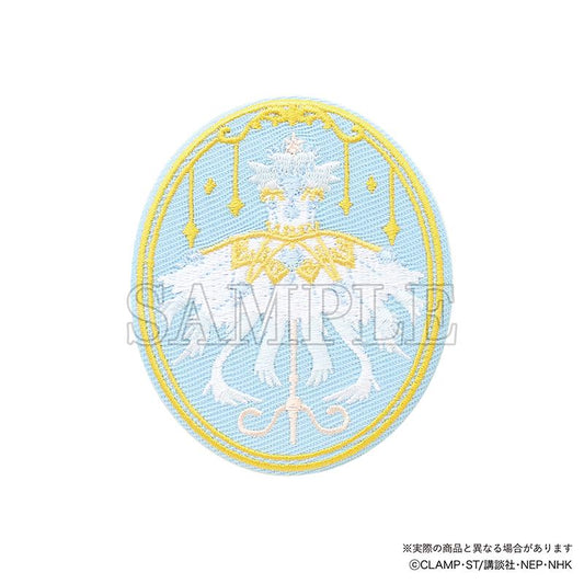 Cardcaptor Sakura Embroidered Brooch - Clear Card