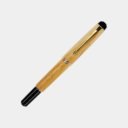 Kuretake Fountain Brush Pen "Yume Ginga" Natural Wood Senbonzakura