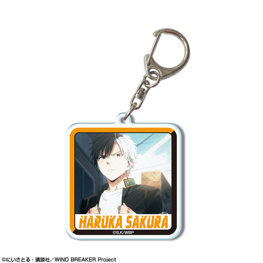 WIND BREAKER_Acrylic Keychain Design 04 (Sakura Haruka/D)