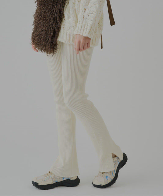 WHIMSIC Rib Knit Leggings