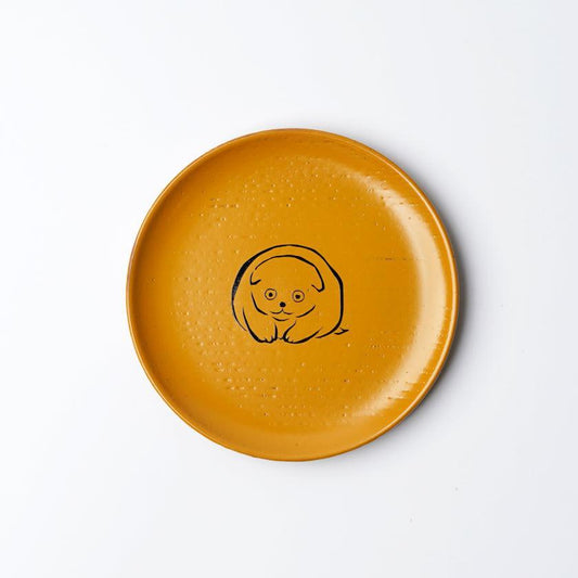 Small Dish - Unsōdō Woodblock Print Animal Series | Lacquerware | isuke