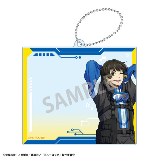 Blue Lock_Photo Frame Keychain_Bachira Meguru_Cyberpunk