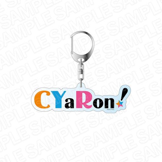 Love Live! Sunshine!! Logo Acrylic Keychain CYaRon!