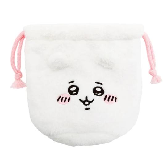 Chiikawa_Face Drawstring Pouch (Chiikawa)