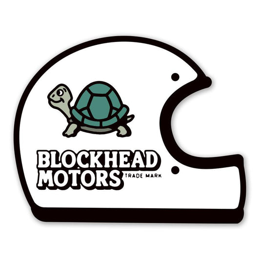 Helmet Sticker (On-road / White)