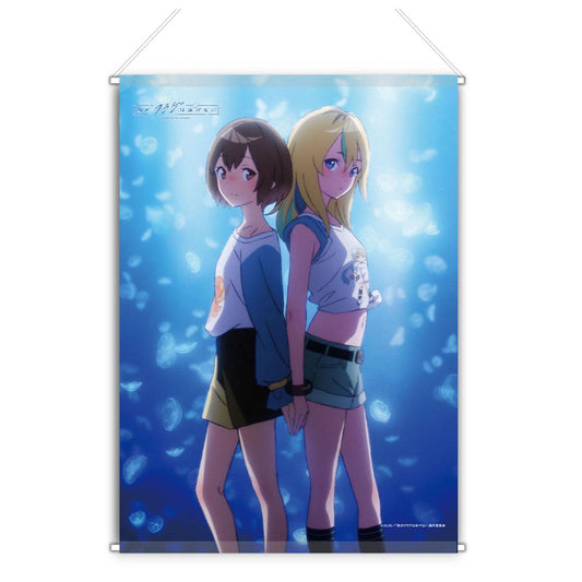 Night Jellyfish Can't Swim_B2 Tapestry Situation Illustration D (Mahiru & Kanon)
