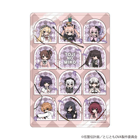 Toji no Miko_Character Clear Case 01/Group Design (POP Art Illustration)