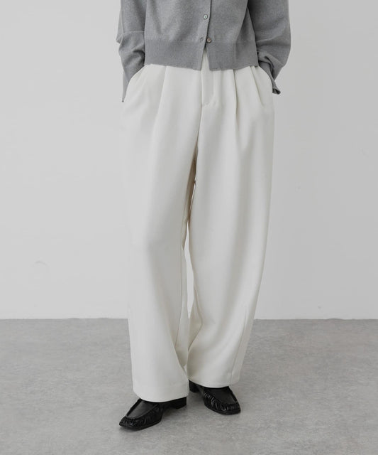 Wool-like Cocoon Pants