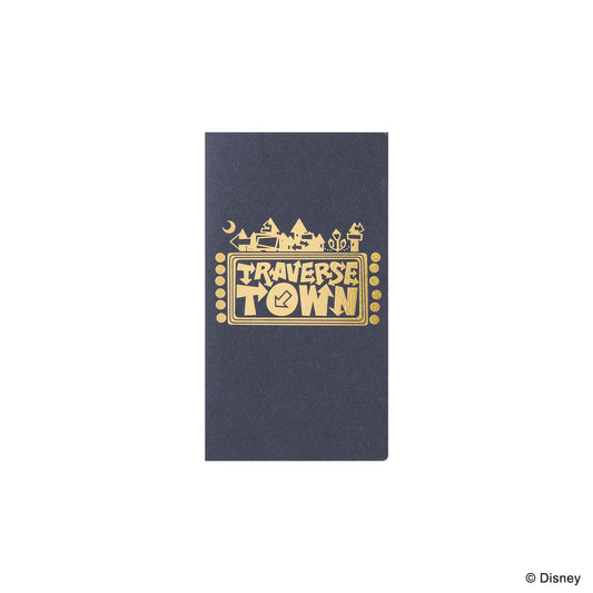 Kingdom Hearts_Stationery Refillable Notebook Traverse Town
