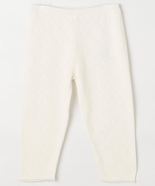 flower jacquard spats