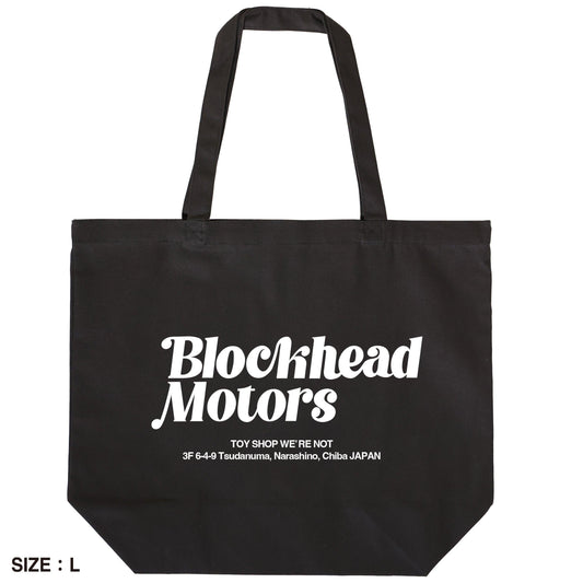 Script Logo Tote Bag / Black