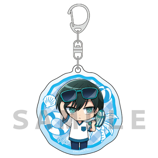 Blue Lock Acrylic Key Holder (Itoshi Rin / Vacation)