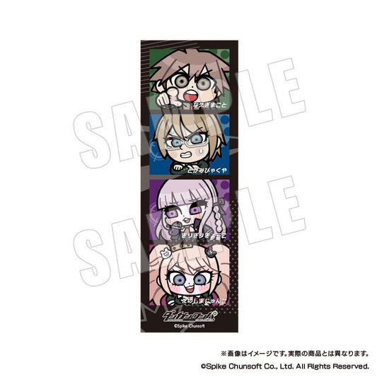 Danganronpa Series × Bukubu 4-Cut Sticker 01 Danganronpa