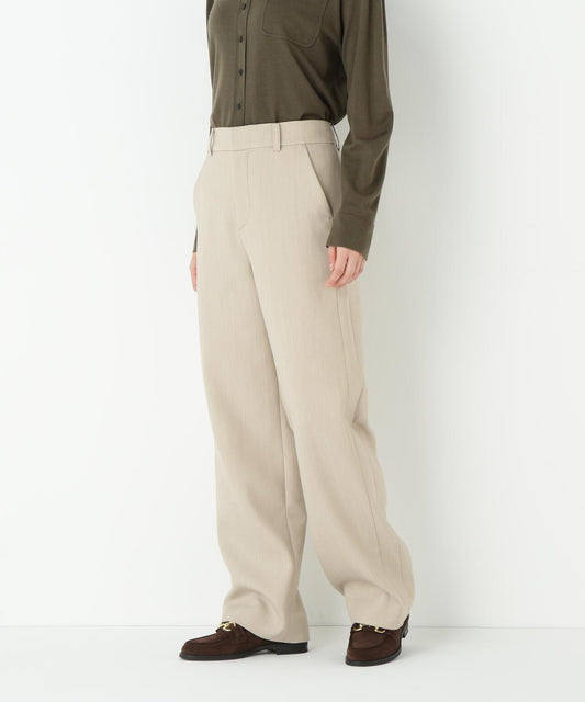 Double Cloth Straight Pants