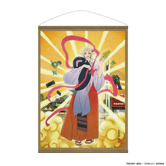 Edomae Elf - Original Illustration Elda B2 Tapestry (Festival Deity Ver.)